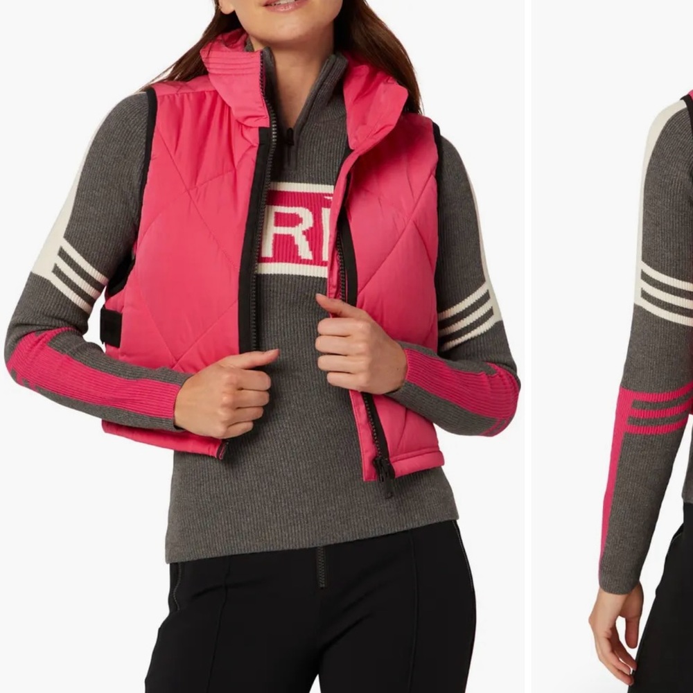 Alp N Rock La Vitesse II Crop Water Repellent Insulated Pink Vest